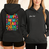 Happy New Year 2026 Shirt, Colorful Floral New Year Tee, Festive Celebration Unisex Hoodie S-5XL