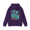 Happy New Year 2026 Shirt, Retro Disco Ball New Year Tee, Cute Floral Celebration Hoodie S-5XL