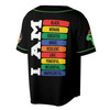 I AM Black Woman Juneteenth Since 1865 Powerful Magic 3D Baseball Jersey Size S-5XL