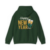 Happy New Year Shirt, Champagne Glass New Year Tee, Glitter NYE Hoodie S-5XL