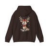 Cute Reindeer Christmas Shirt, Baby Deer Xmas Tee, Adorable Graphic Hoodie S-5XL