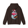 Christmas Flamingo Surf Shirt, Santa Flamingo Sunglasses Tee Hoodie S-5XL