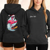 Christmas Flamingo Surf Shirt, Santa Flamingo Sunglasses Tee Hoodie S-5XL