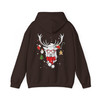 Christmas Reindeer Shirt, Cute Deer With Glasses Ornament Hoodie S-5XL