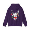 Christmas Reindeer Shirt, Cute Deer With Glasses Ornament Hoodie S-5XL