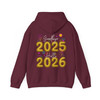 Goodbye 2025 Hello 2026 Shirt, New Year Eve Party Tee, Gold Numbers Fireworks Shirt, Happy New Year Gift Hoodie S-5XL