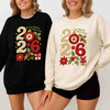 Happy New Year 2026 Christmas Ornament T Shirt, Festive Holiday Graphic Tee, Cozy Winter Unisex Sweatshirt S-5XL