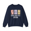 Happy New Year 2026 Shirt, Minimal Icon New Year Tee, Champagne Fireworks Celebration Sweatshirt S-5XL