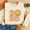 2026 New Year Shirt, Disco Ball 2026 Tee, Happy New Year Sweatshirt S-5XL