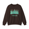 Merry Christmas Tree Shirt, Cute Christmas Trees Holiday Winter Sweatshirt S-5XL