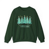 Merry Christmas Tree Shirt, Cute Christmas Trees Holiday Winter Sweatshirt S-5XL