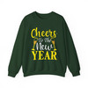 Cheers To The New Year Shirt, New Year Champagne Tee, Party Celebration Shirt, Happy New Year Graphic Tee, Holiday Gift Sweatshirt S-5XL