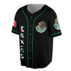 Personalized Name Aztec Eagle Mexico 3D All Over Printed Baseball Jersey