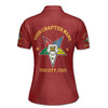 Custom 1850 OES Order Of The Eastern Star Women's Polo Shirt S-5XL