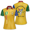 Customize Name OES Sistar Order Of The Eastern Star Women's Polo Shirt S-5XL