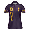 Custom Egyptian Pharaoh Polo, Personalized Court Name Shirt White Gold Women's Polo Shirt S-5XL
