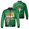 Personalized Multi-color Order of the Eastern Star OES Bomber Jacket S-5XL
