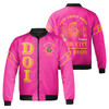 Imperial Court Anubis Egyptian Style Personalized Bomber Jacket, Custom Court Name City State S-5XL