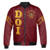 Imperial Court Anubis Egyptian Style Personalized Bomber Jacket, Custom Court Name City State S-5XL