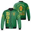 Imperial Court Anubis Egyptian Style Personalized Zip Bomber Jacket, Custom Court Name City State S-5XL