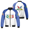 Custom Name OES Inspired Bomber Jacket Iconic Colors Bold Symbol Design Bomber Jacket S-5XL
