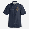 Customized Prince Hall Mason F&AM 1787 Freemason Button Down Shirt S-5XL