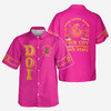 Custom DOI Zip , Anubis Egyptian Style, Personalized Court Name City State Button Down Shirt S-5XL