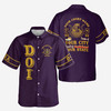 Personalized Court Name City State Anubis Egyptian Style Black Gold Button Down Shirt S-5XL