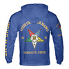 Personalized Multi-color Order of the Eastern Star OES Hoodie S-5XL