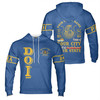 Personalized Court Name City State Anubis Egyptian Style Black Gold Streetwear Hoodie S-5XL