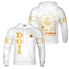 Personalized Court Name City State Anubis Egyptian Style Black Gold Streetwear Hoodie S-5XL