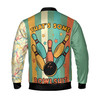 Custom Name Retro Bowling Team That's So Bowlsht Varsity Jacket S-5XL