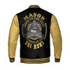 Customized Masonic Freemason Look At The East 2B1 ASK1 Varsity Jacket S-5XL