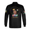 Customized OES Sistar Custom Order of the Eastern Star Long Sleeve Polo Shirt S-5XL