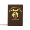 Custom Daughters of Sphinx Symbol Priestess Silhouette Leather Passport Wallet