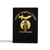 Custom DaCustom Daughters of Sphinx Symbol Priestess Silhouette Leather Passport Walletughters of Sphinx Symbol Priestess Silhouette Leather Passport Wallet