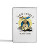 Custom Daughters of Sphinx Symbol Moon Palm Camel Leather Passport Wallet