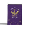 Custom Wings Up Scottish Rite 32° Mason Stars Pattern Leather Passport Wallet