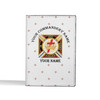 Custom Knights Templar Symbol Masonic Crosses Pattern Leather Passport Wallet
