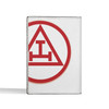 Custom Royal Arch Symbol Masonic Simple Leather Passport Wallet