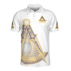 Customized Freemasonry Past Master Masonic Men's Polo Shirt S-5XL