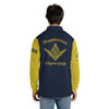 Customized Prince Hall Mason F&AM 1787 Freemasonry Long Sleeve Polo Shirt S-5XL