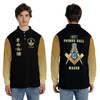 Customized Prince Hall Mason F&AM 357 Freemasonry Long Sleeve Polo Shirt S-5XL