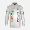 Custom 1850 OES Order Of The Eastern Star Unisex Long Sleeve Polo Shirt S-5XL
