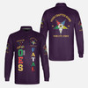 Custom 1850 OES Order Of The Eastern Star Unisex Long Sleeve Polo Shirt S-5XL