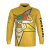 Personalized Multi-color Order of the Eastern Star OES Long Sleeve Polo Shirt S-5XL
