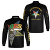 Personalized Multi-color Order of the Eastern Star OES Long Sleeve Polo Shirt S-5XL