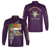 Personalized Multi-color Order of the Eastern Star OES Long Sleeve Polo Shirt S-5XL