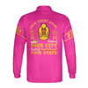 Custom DOI Zip , Anubis Egyptian Style, Personalized Court Name City State Long Sleeve Polo Shirt S-5XL