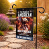 Personalized 250 Years American Independence 2026 Garden Flag